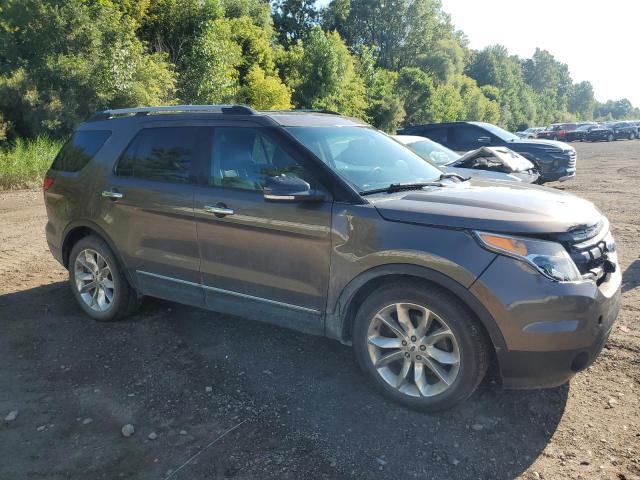 1FM5K7D89FGA13415 - 2015 FORD EXPLORER XLT CHARCOAL photo 4