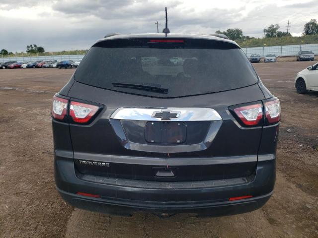 1GNKRFKD9HJ331934 - 2017 CHEVROLET TRAVERSE LS GRAY photo 6