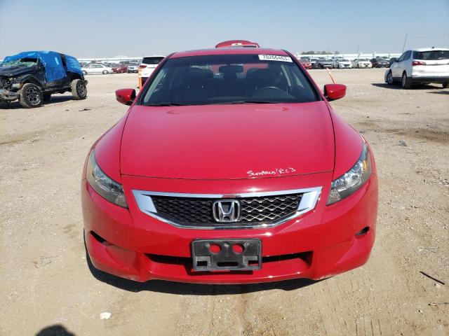 1HGCS128X9A017946 - 2009 HONDA ACCORD EXL RED photo 5