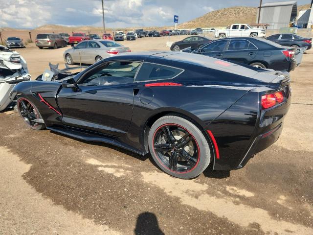 1G1YA2D7XH5120513 - 2017 CHEVROLET CORVETTE STINGRAY 1LT BLACK photo 2