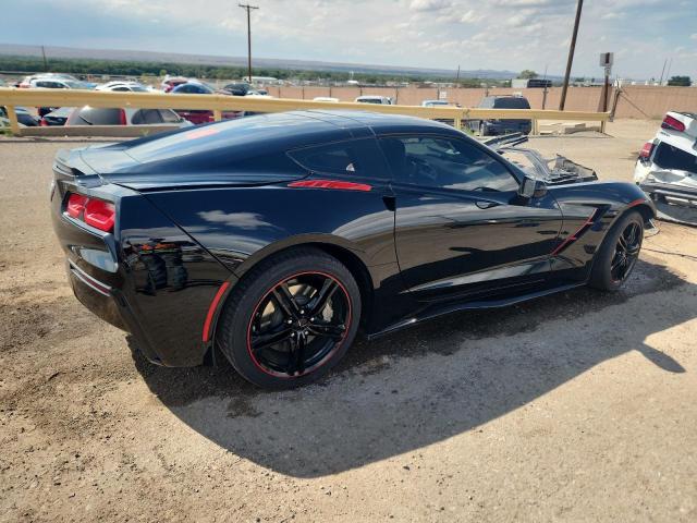 1G1YA2D7XH5120513 - 2017 CHEVROLET CORVETTE STINGRAY 1LT BLACK photo 3