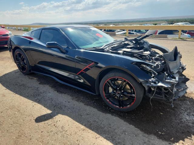 1G1YA2D7XH5120513 - 2017 CHEVROLET CORVETTE STINGRAY 1LT BLACK photo 4