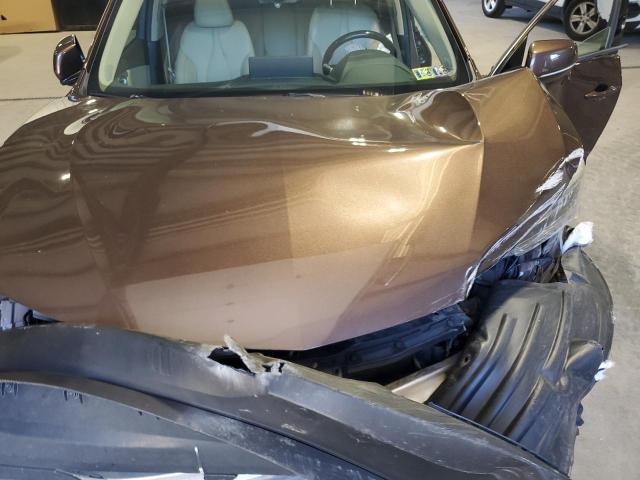 5J8TC2H53KL017460 - 2019 ACURA RDX TECHNOLOGY بني صورة 12