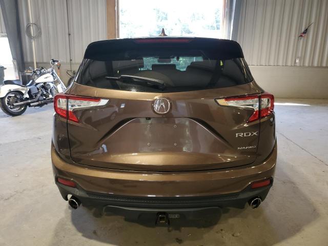 5J8TC2H53KL017460 - 2019 ACURA RDX TECHNOLOGY بني صورة 6