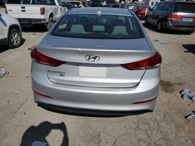 KMHD74LF5HU071201 - 2017 HYUNDAI ELANTRA SE SILVER photo 6