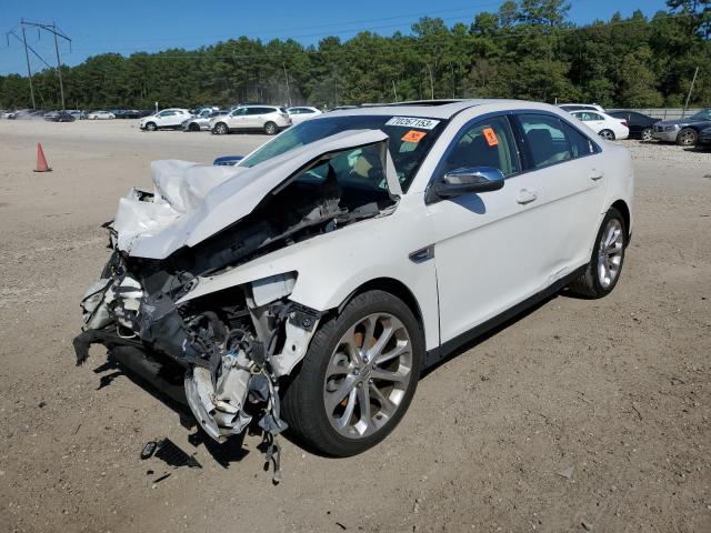 1FAHP2F84DG107434 - 2013 FORD TAURUS LIMITED WHITE photo 1