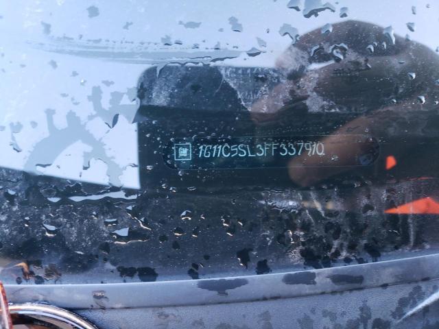 1G11C5SL3FF337910 - 2015 CHEVROLET MALIBU 1LT GRAY photo 12