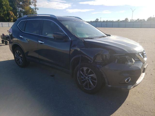 5N1AT2MV5GC846576 - 2016 NISSAN ROGUE S BLUE photo 4