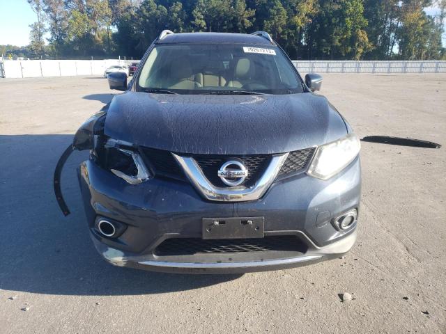 5N1AT2MV5GC846576 - 2016 NISSAN ROGUE S BLUE photo 5