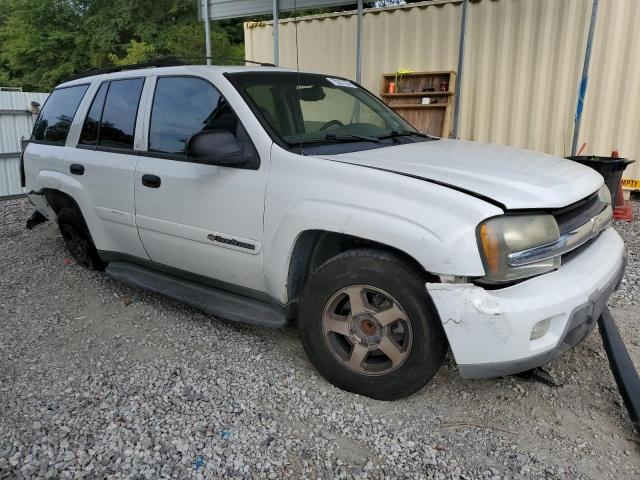 1GNDS13S132302105 - 2003 CHEVROLET TRAILBLAZE WHITE photo 4