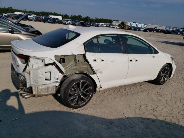 5YFS4MCE9NP105404 - 2022 TOYOTA COROLLA SE WHITE photo 3