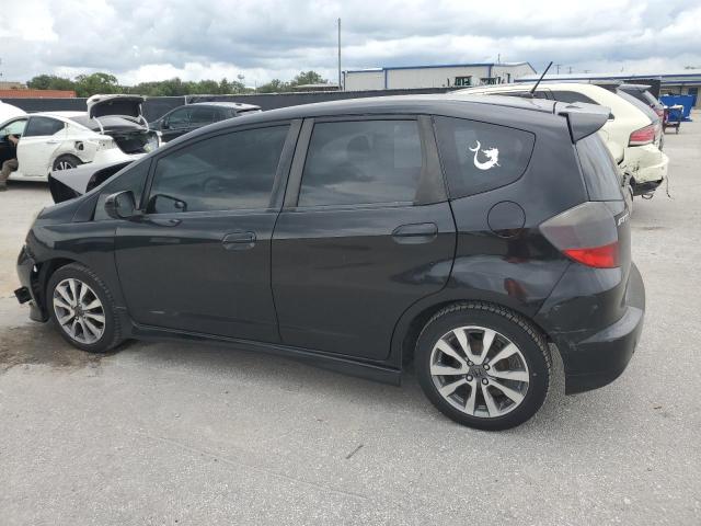 JHMGE8H5XDC047795 - 2013 HONDA FIT SPORT Чорний фото 2