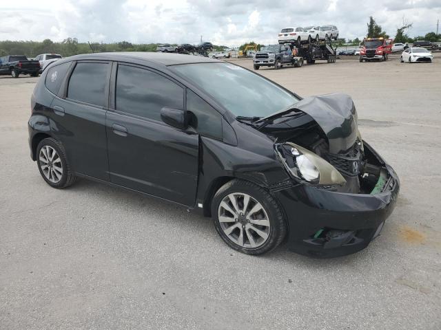 JHMGE8H5XDC047795 - 2013 HONDA FIT SPORT Чорний фото 4