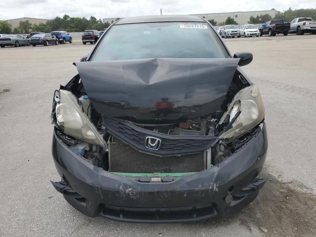 JHMGE8H5XDC047795 - 2013 HONDA FIT SPORT Чорний фото 5