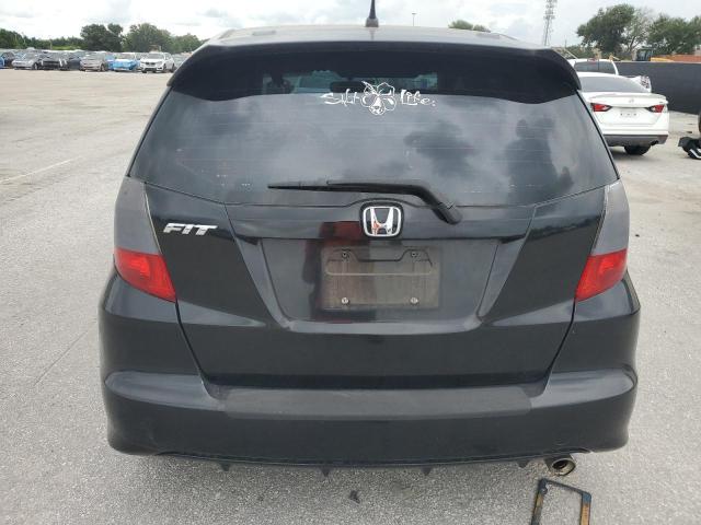 JHMGE8H5XDC047795 - 2013 HONDA FIT SPORT Чорний фото 6