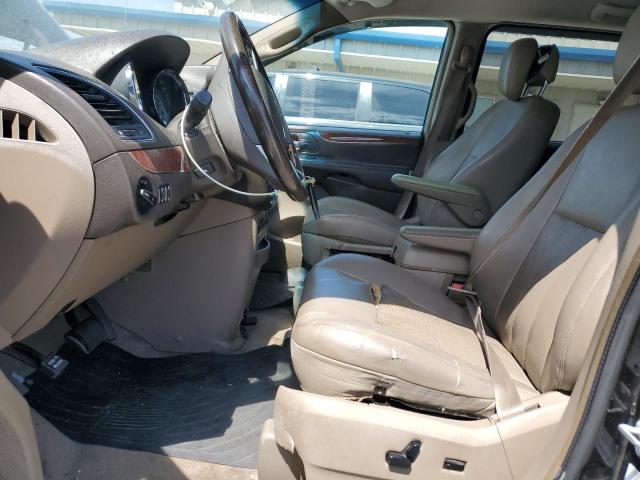 2A4RR8DG4BR667997 - 2011 CHRYSLER TOWN & COU TOURING L BLACK photo 7