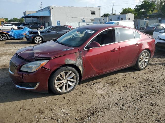 2G4GR5EX5G9164296 - 2016 BUICK REGAL PREMIUM RED photo 1