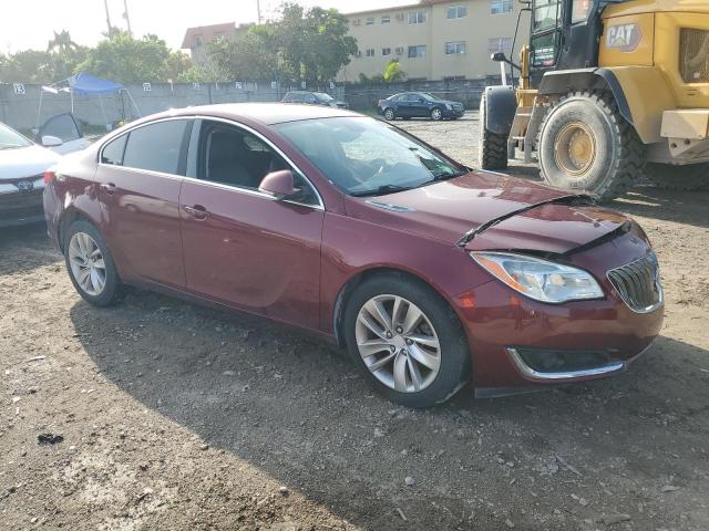 2G4GR5EX5G9164296 - 2016 BUICK REGAL PREMIUM RED photo 4