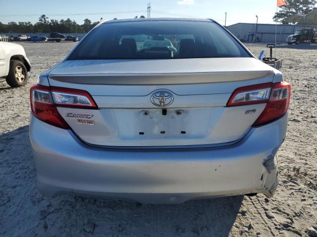 4T1BF1FK3CU067318 - 2012 TOYOTA CAMRY BASE SILVER photo 6