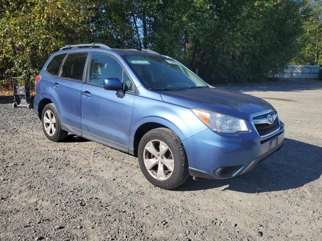 JF2SJADC6FH439618 - 2015 SUBARU FORESTER 2.5I PREMIUM Көк фото 4