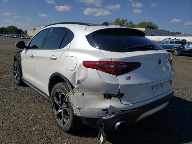 ZASPAKBN5K7C51050 - 2019 ALFA ROMEO STELVIO TI WHITE photo 2