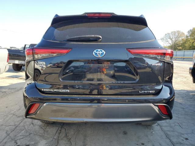 5TDXBRCH4MS023413 - 2021 TOYOTA HIGHLANDER HYBRID LIMITED BLACK photo 6