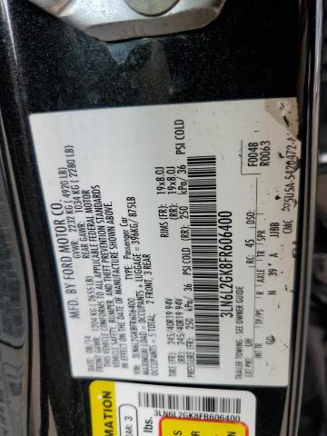 3LN6L2GK8FR606400 - 2015 LINCOLN MKZ BLACK photo 13