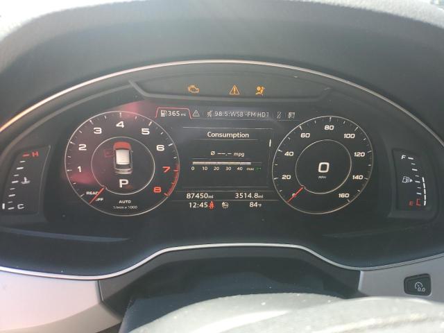 WA1LHAF70KD038527 - 2019 AUDI Q7 PREMIUM PLUS Սպիտակ լուսանկար 9