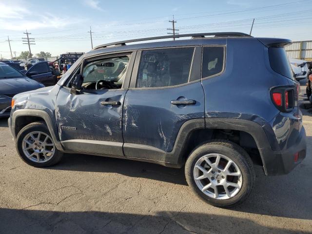 ZACNJDB12NPN47656 - 2022 JEEP RENEGADE LATITUDE BLUE photo 2