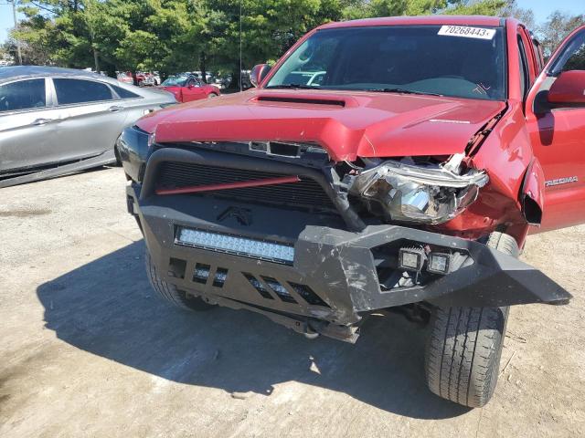 5TFLU4EN5DX059409 - 2013 TOYOTA TACOMA DOUBLE CAB RED photo 11