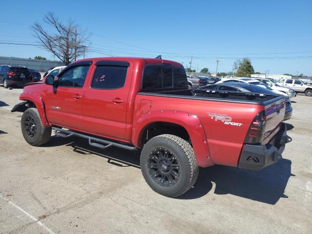 5TFLU4EN5DX059409 - 2013 TOYOTA TACOMA DOUBLE CAB RED photo 2