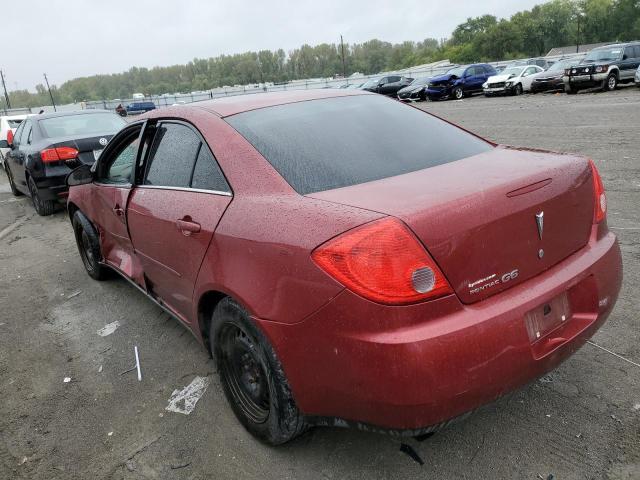 1G2ZF57B384120717 - 2008 PONTIAC G6 VALUE LEADER RED photo 2