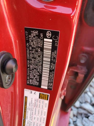 JTDKARFP8H3058432 - 2017 TOYOTA PRIUS PRIM RED photo 12