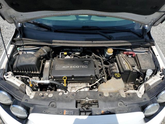 1G1JA5SH1E4171656 - 2014 CHEVROLET SONIC LS WHITE photo 11