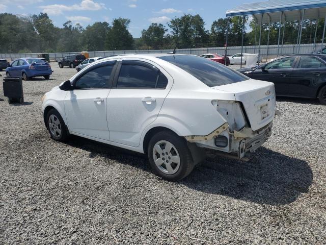 1G1JA5SH1E4171656 - 2014 CHEVROLET SONIC LS WHITE photo 2
