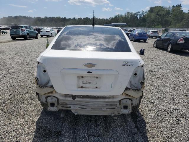 1G1JA5SH1E4171656 - 2014 CHEVROLET SONIC LS WHITE photo 6