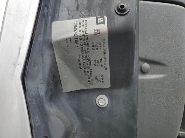 1G8AJ55FX7Z134137 - 2007 SATURN ION LEVEL 2 SILVER photo 12