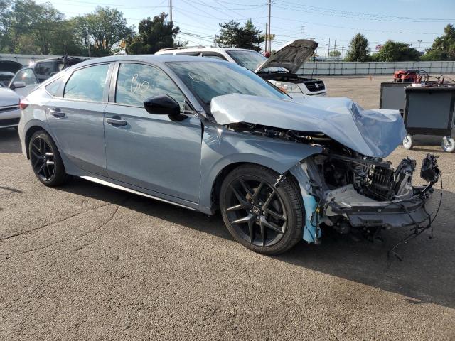 19XFL2H84NE007572 - 2022 HONDA CIVIC SPORT ნაცრისფერი ფოტო 4