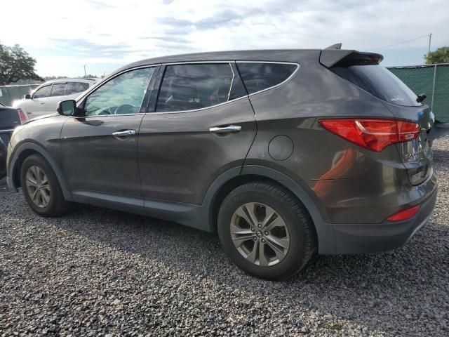 5XYZT3LB1EG144686 - 2014 HYUNDAI SANTA FE S GRAY photo 2