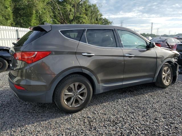 5XYZT3LB1EG144686 - 2014 HYUNDAI SANTA FE S GRAY photo 3