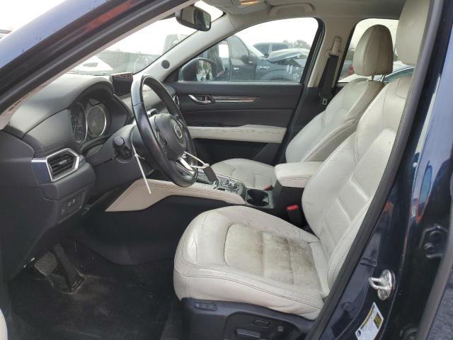 JM3KFADMXJ0300244 - 2018 MAZDA CX-5 GRAND TOURING BLUE photo 7