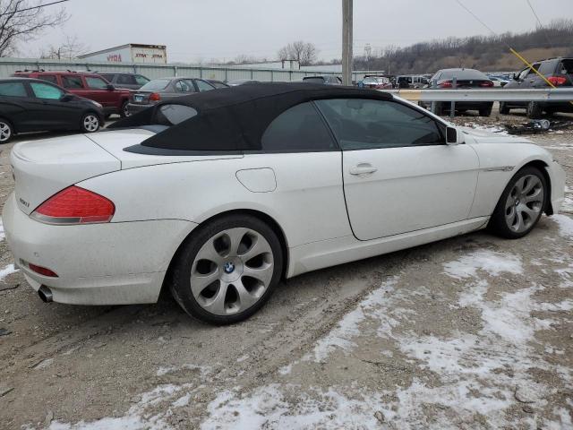 WBAEK13577CN82150 - 2007 BMW 650 I WHITE photo 3