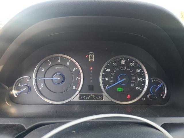 5J6TF2H51EL800572 - 2014 HONDA CROSSTOUR EXL BLACK photo 9