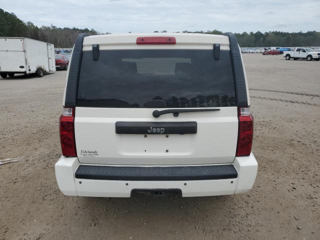 1J8HH48K38C183017 - 2008 JEEP COMMANDER SPORT Weiß Foto 6