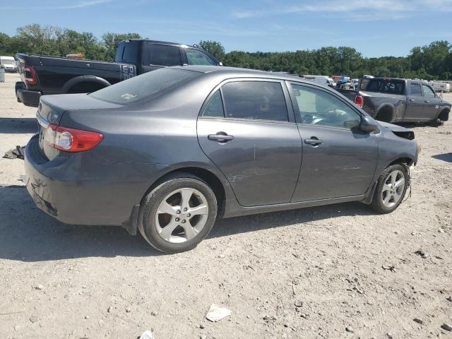 2T1BU4EEXCC854724 - 2012 TOYOTA COROLLA BASE ნაცრისფერი ფოტო 3