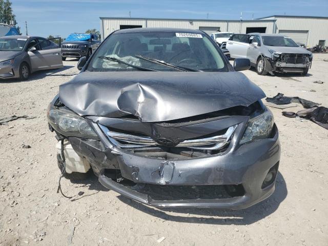 2T1BU4EEXCC854724 - 2012 TOYOTA COROLLA BASE ნაცრისფერი ფოტო 5