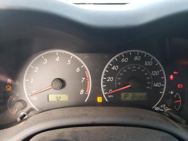 2T1BU4EEXCC854724 - 2012 TOYOTA COROLLA BASE ნაცრისფერი ფოტო 9