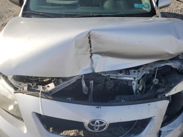 2T1BU4EEXAC358190 - 2010 TOYOTA COROLLA BASE SILVER photo 11