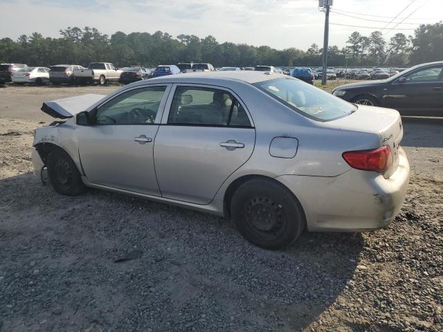 2T1BU4EEXAC358190 - 2010 TOYOTA COROLLA BASE SILVER photo 2