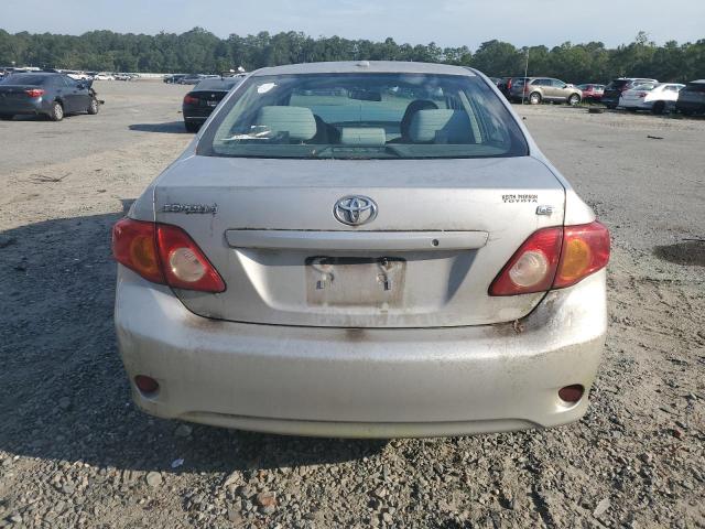 2T1BU4EEXAC358190 - 2010 TOYOTA COROLLA BASE SILVER photo 6